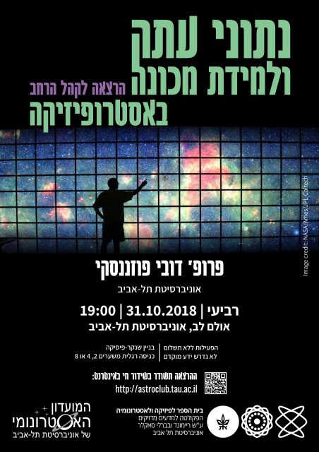 נתוני עתק ולמידת מכונה באסטרופיזיקה